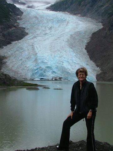 Angie
at Bear Glacier