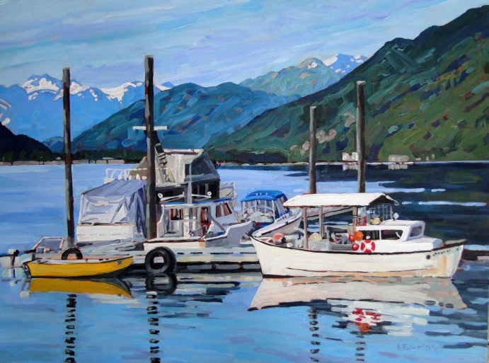 Painting
Salmon Glacier