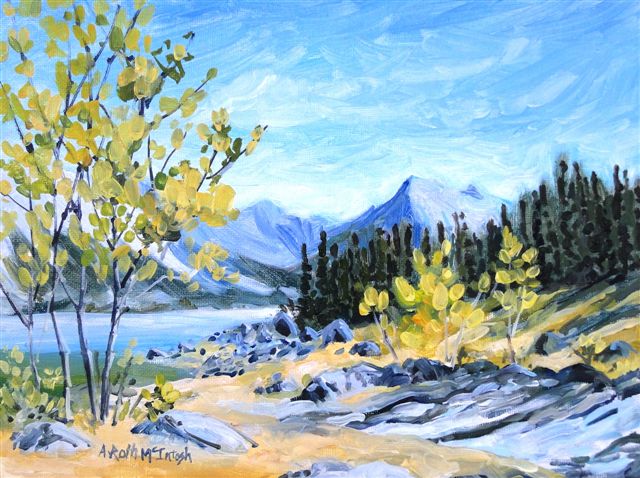 Medicine Lake
                          Jasper Rockies Canada in oil by Angie Roth
                          McIntosh