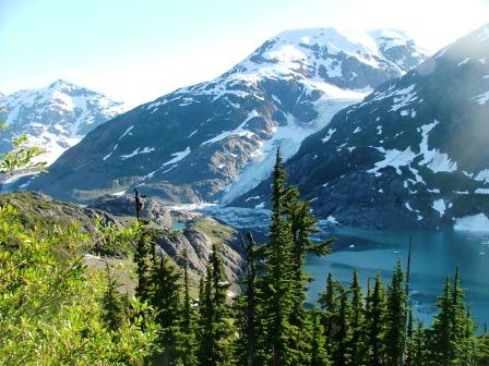 Above Salmon Glacier near Stewart BC