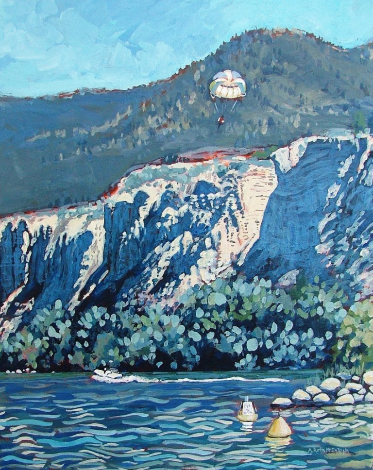 Penticton Claybanks in Summer