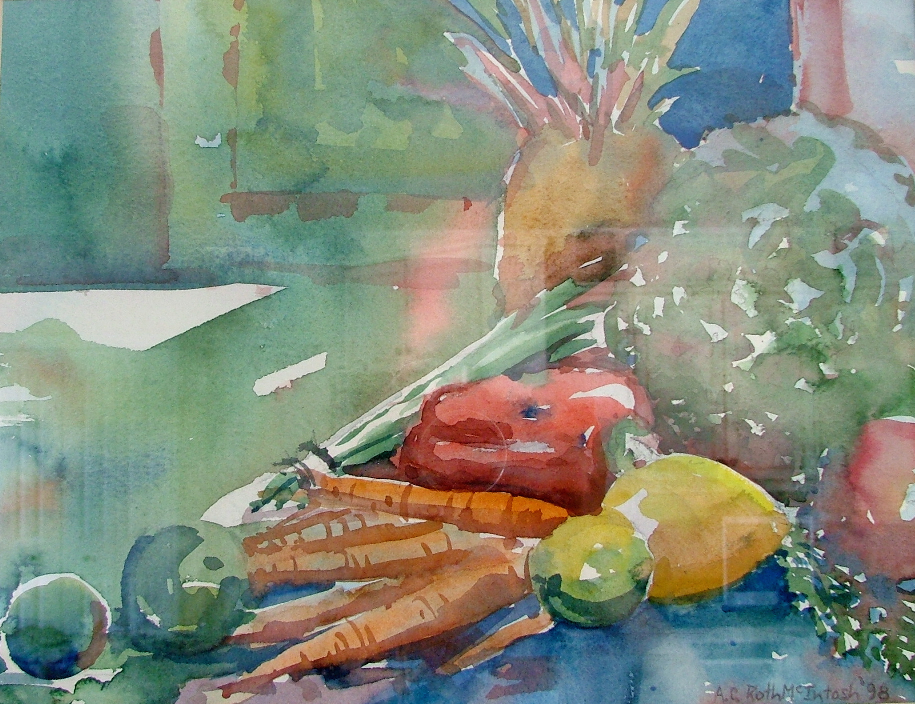 veggie still life