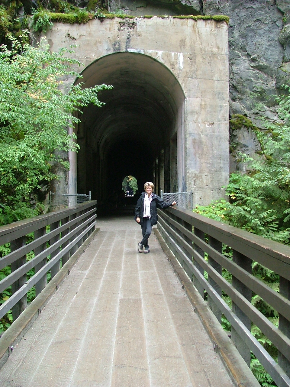 Angie at KVR Tunnels